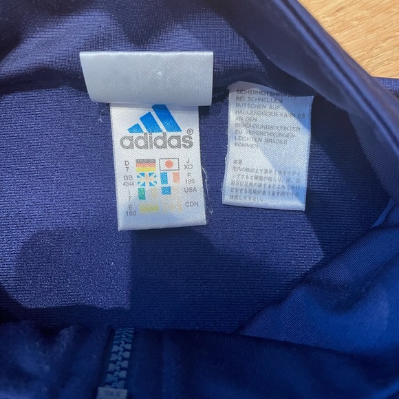 Adidas black 2-piece prime green activewear. Front zipper, pants drawstring, L - Picture 15 of 15